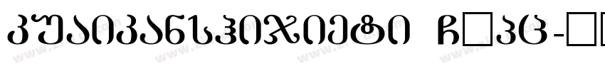 kuaikanshijieti GBpc字体转换